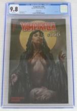 Vampirella #666 (2024) Beautiful Parrillo Foil Variant CGC 9.8