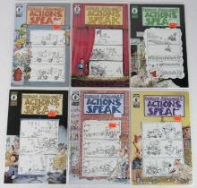 Sergio Aragones Actions Speak (Dark Horse) #1-6 Run All Variant Covers