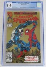 Amazing Spider-Man #375 (1993) Classic Venom Battle/ Gold Holo Cover CGC 9.4