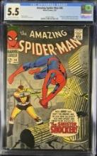 Amazing Spider-Man #46 (1967) Key 1st Appearance SHOCKER CGC 5.5