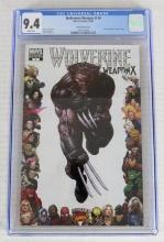 Wolverine Weapon X #4 (2009) Classic Finch Variant Cover CGC 9.4