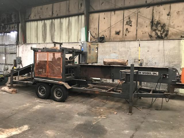 Tipton Iron Works transportable tandem axle, portable saw mill