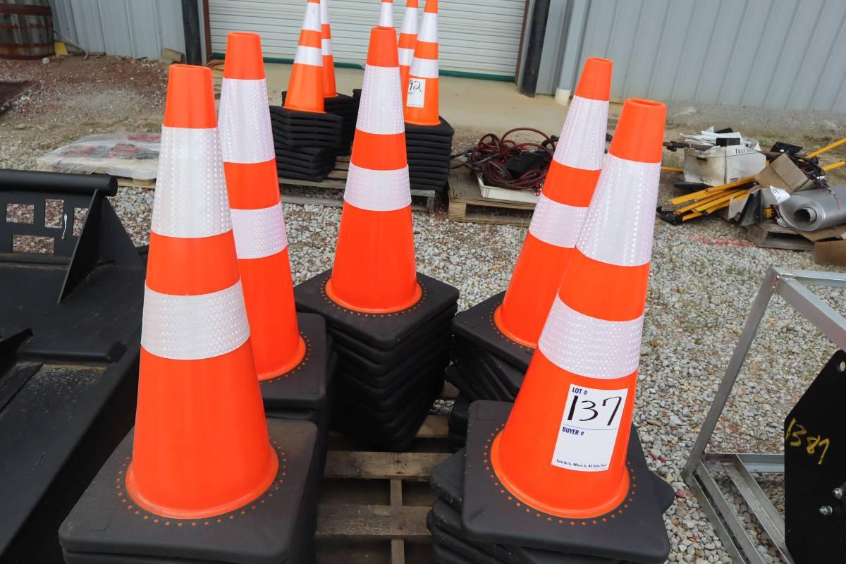 Safety Cones (50) (Unused)