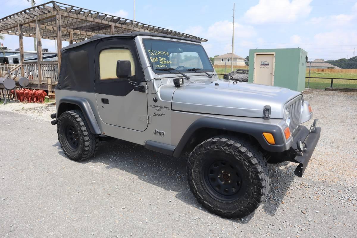 2000 Jeep Wrangler 4.0L Sport