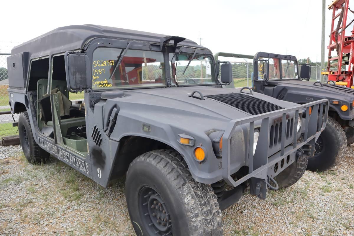 1987 American General Humvee - *NOT Running*