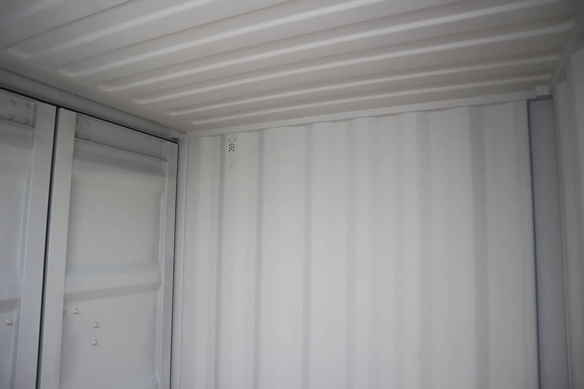 8'x6 1/2' Conex Box w/Dbl Door/Side Door/Window (Unused)