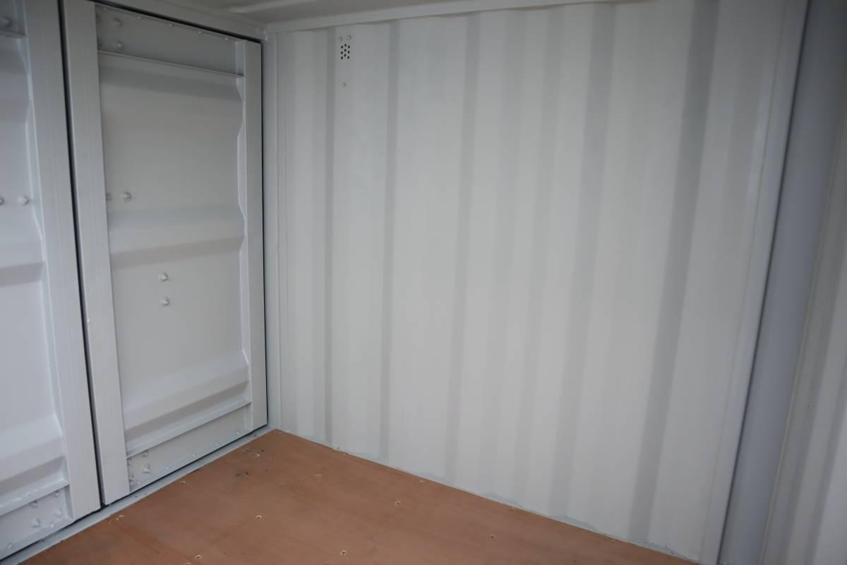 7'x6' Conex Box w/Dbl Door/Side Door/Window (Unused)