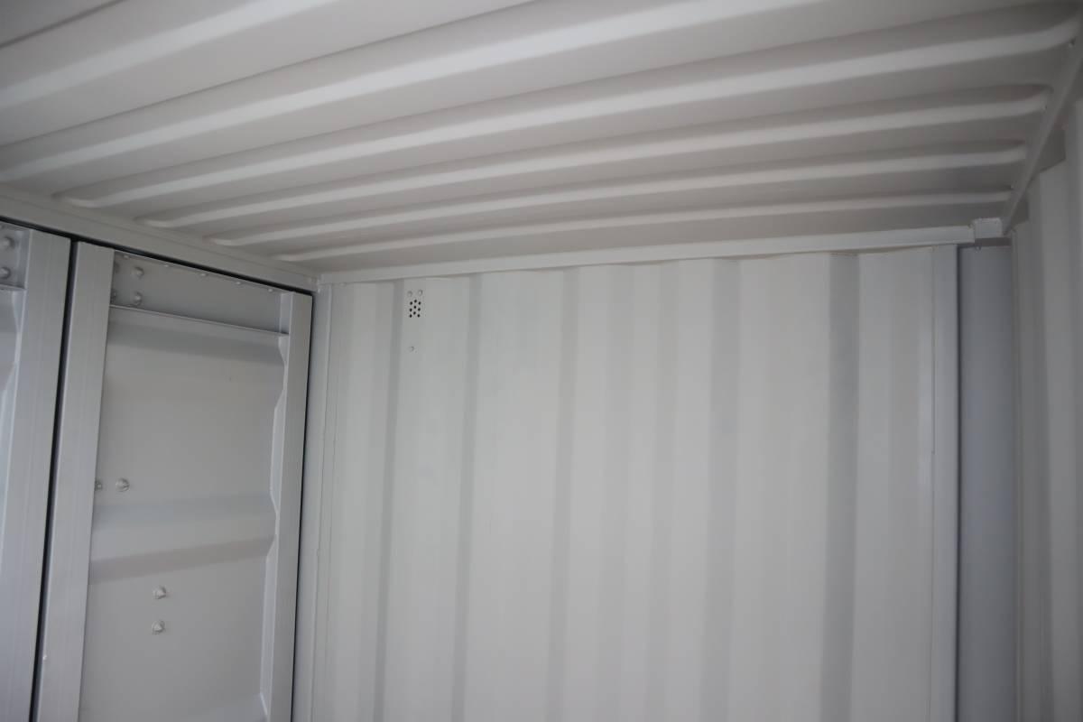 7'x6' Conex Box w/Dbl Door/Side Door/Window (Unused)