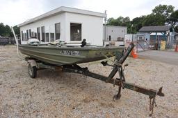 1985 Alumacraft 1448 Jon Boat