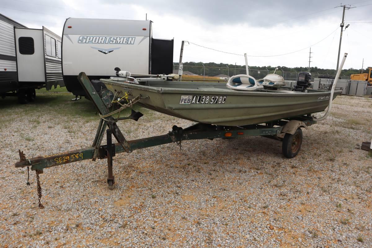 1985 Alumacraft 1448 Jon Boat