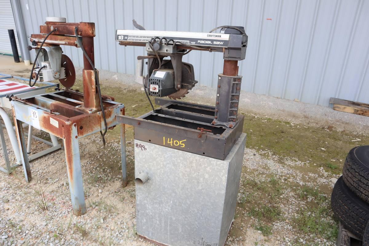 Delta 33-893 Saw & Sears 10" Radial Saw