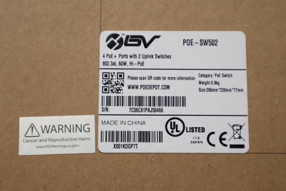 BV Plus Ports POE-SW502 (Ser#JE8CEF)