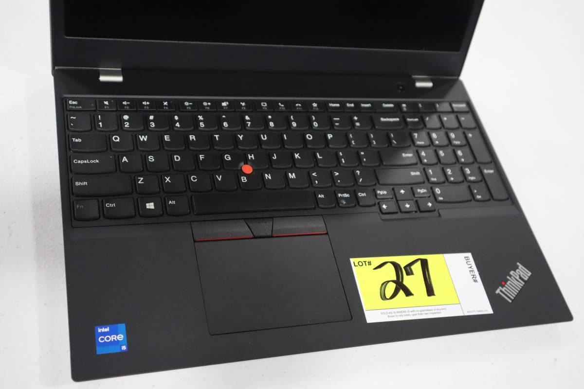 Lenovo ThinkPad L15 Gen 2 Intel i5 Laptop (Ser#MJ0GGX7V)