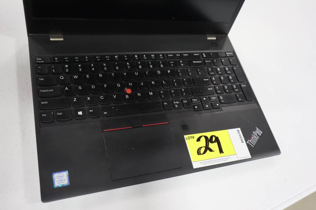 Lenovo ThinkPad Intel i5 Laptop (Ser#P9DJKWWM1907)