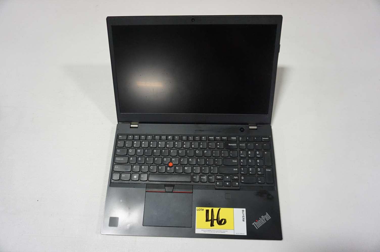 Lenovo ThinkPad l15 Gen 1 Intel i5 Laptop (Ser#PF233KRV)