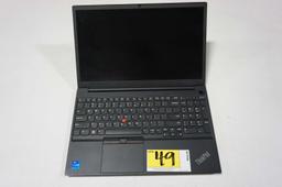 Lenovo ThinkPad E15 Intel i5 Laptop (Ser#MJ0FL94K)