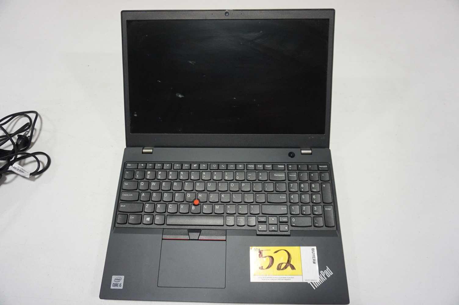 Lenovo ThinkPad L15 Intel i5 Laptop (Ser#PF2VHL8Z)