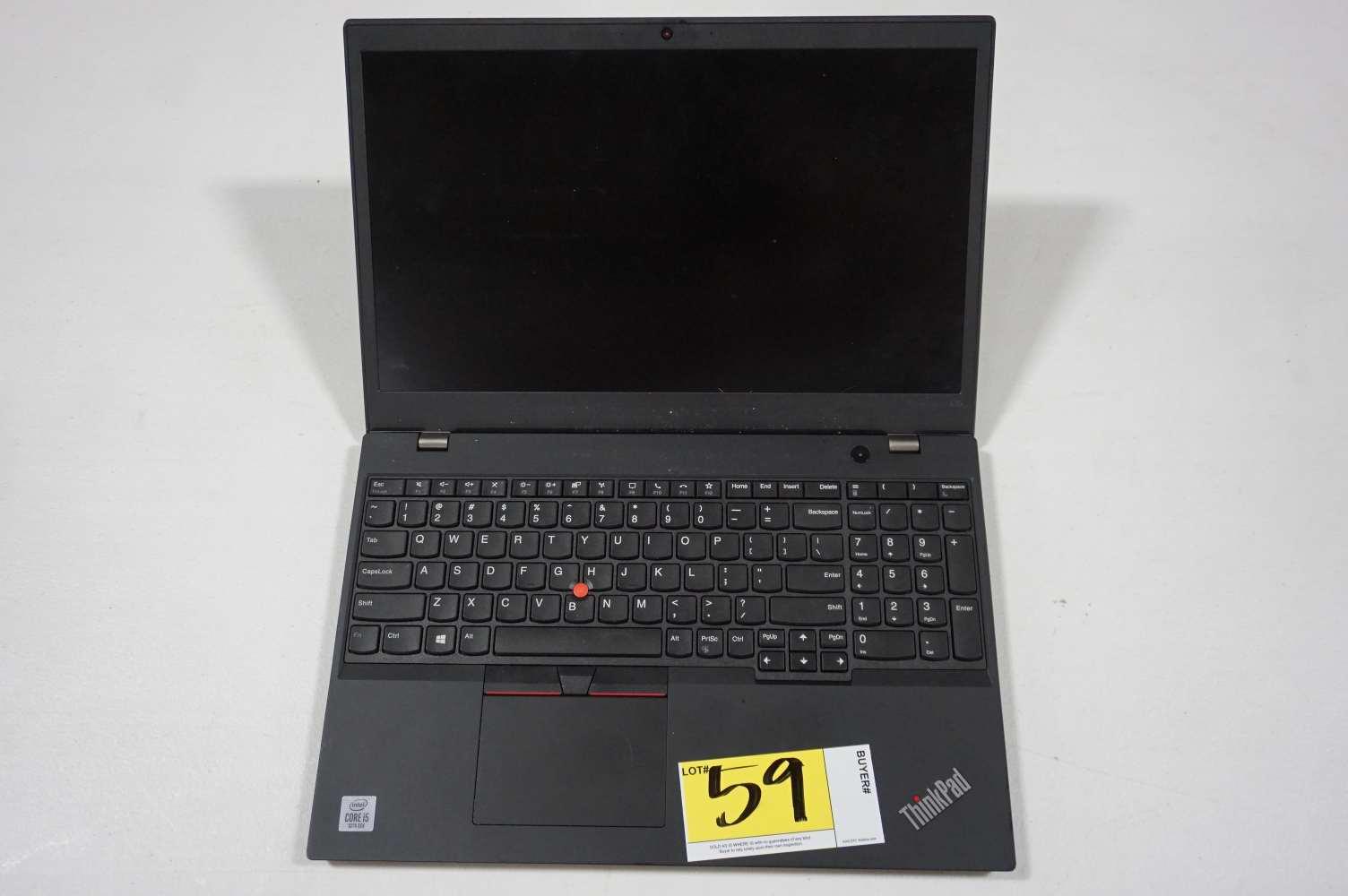 Lenovo ThinkPad L15 10th Gen Intel i5 Laptop (Ser#PF23AHVA)