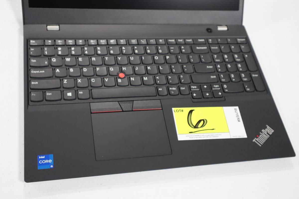 Lenovo ThinkPad L15 Gen 2 Intel i5 Laptop (Ser#MJDGGX8J)