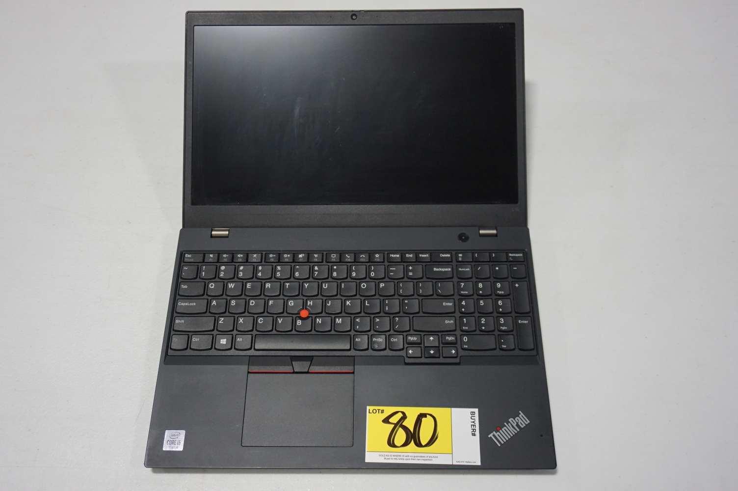 Lenovo ThinkPad L15 10th Gen Intel i5 Laptop (Ser#PF237QVV)