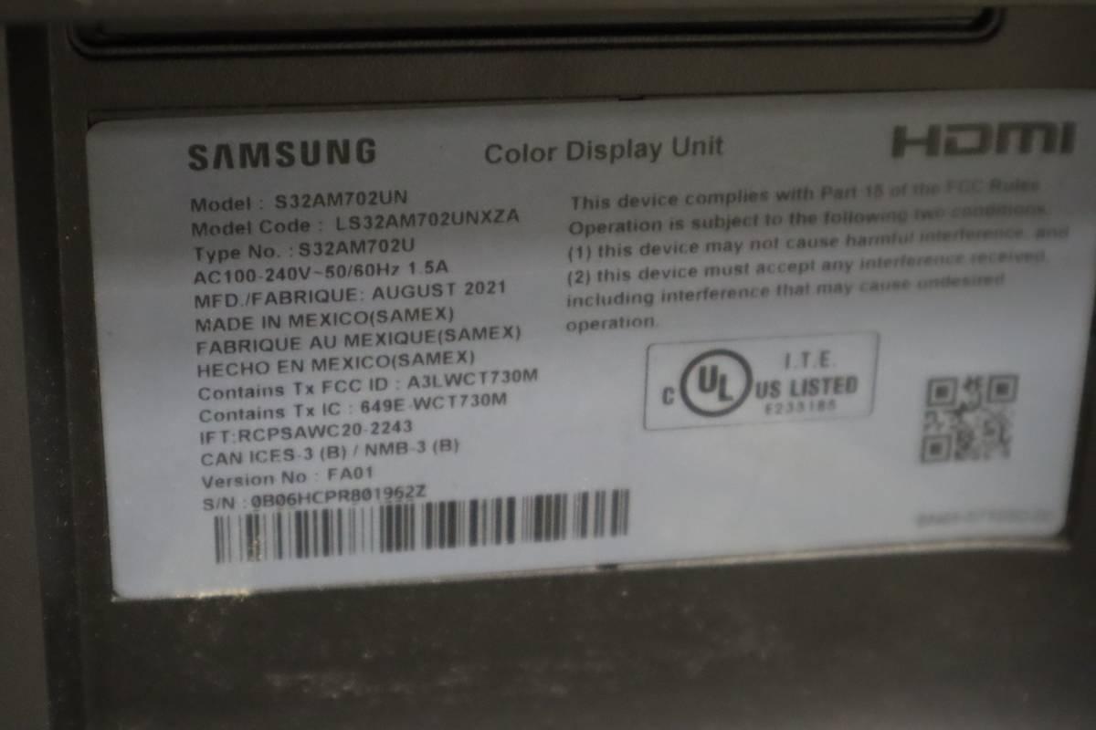 Samsung S32AM702UN 32" Monitor (Ser#1962Z)