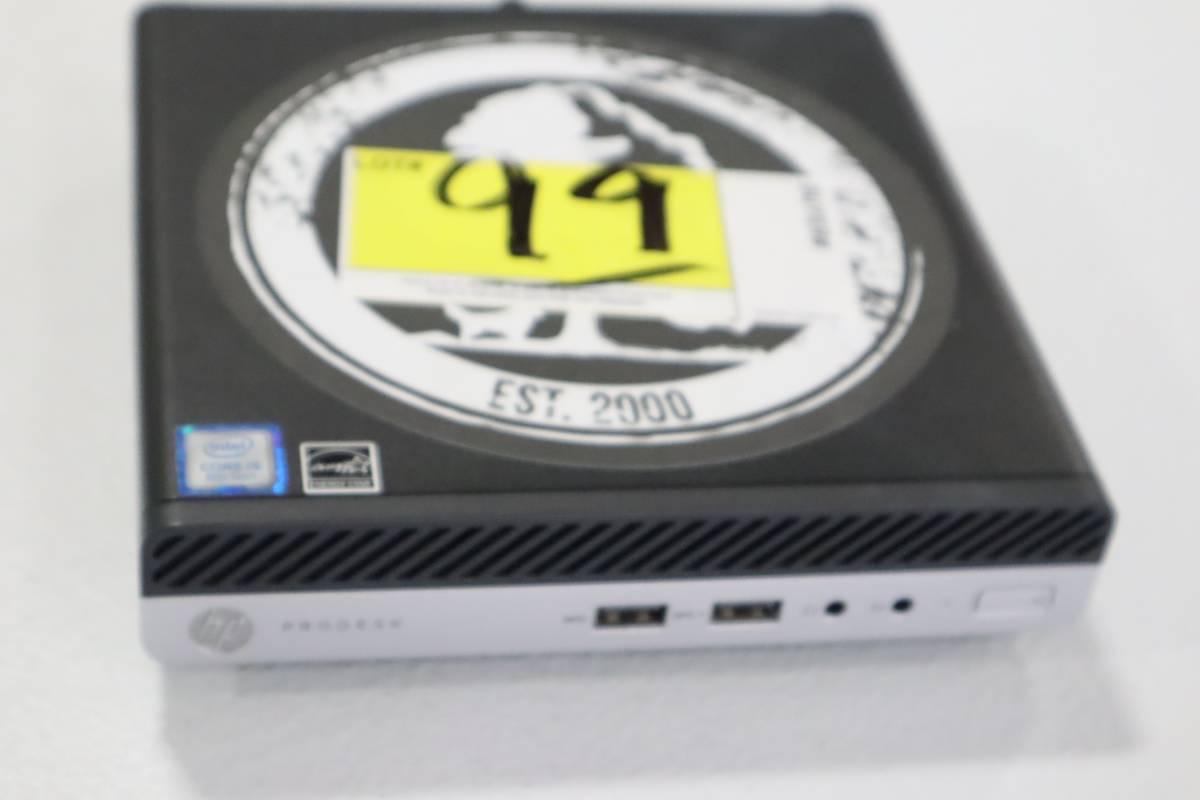 HP ProDesk 400 G4 Intel i5 Mini Desktop (Ser#MXL94Z2B51)