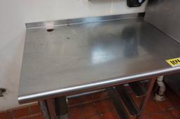 Stainless Steel Table with Sink