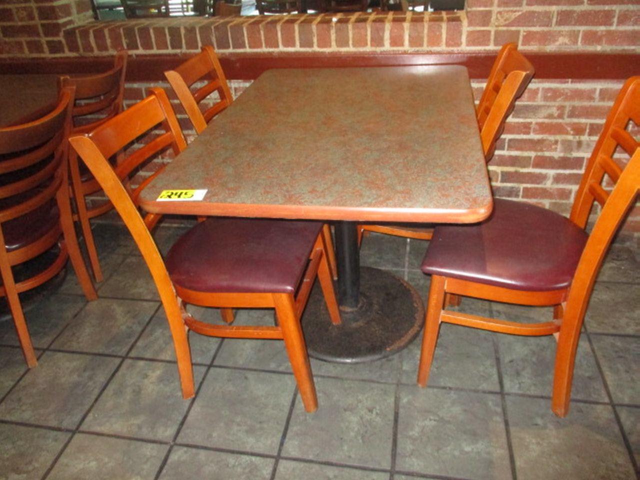 Table with 4 Chairs