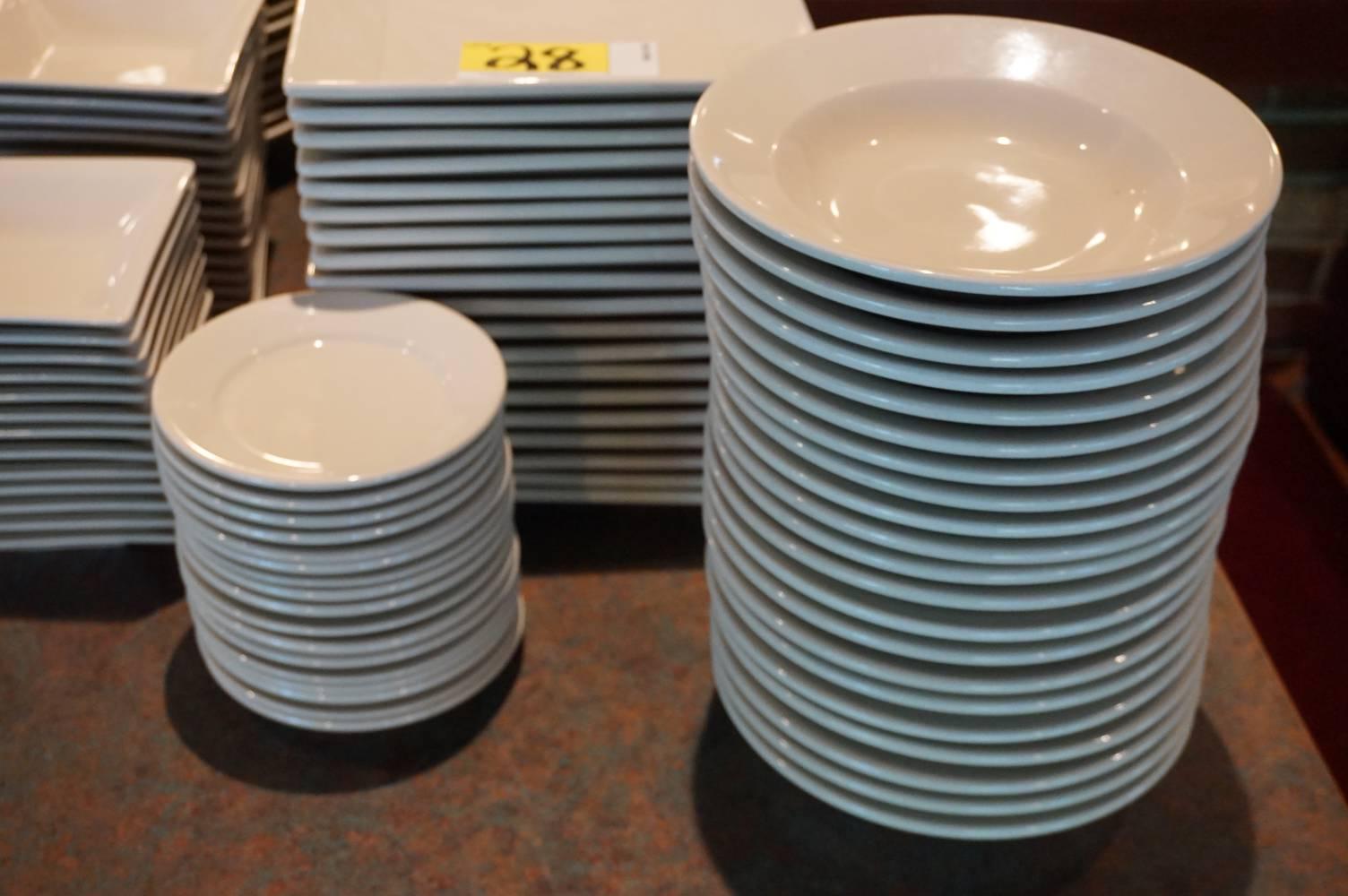 Assorted Plates-Saucers