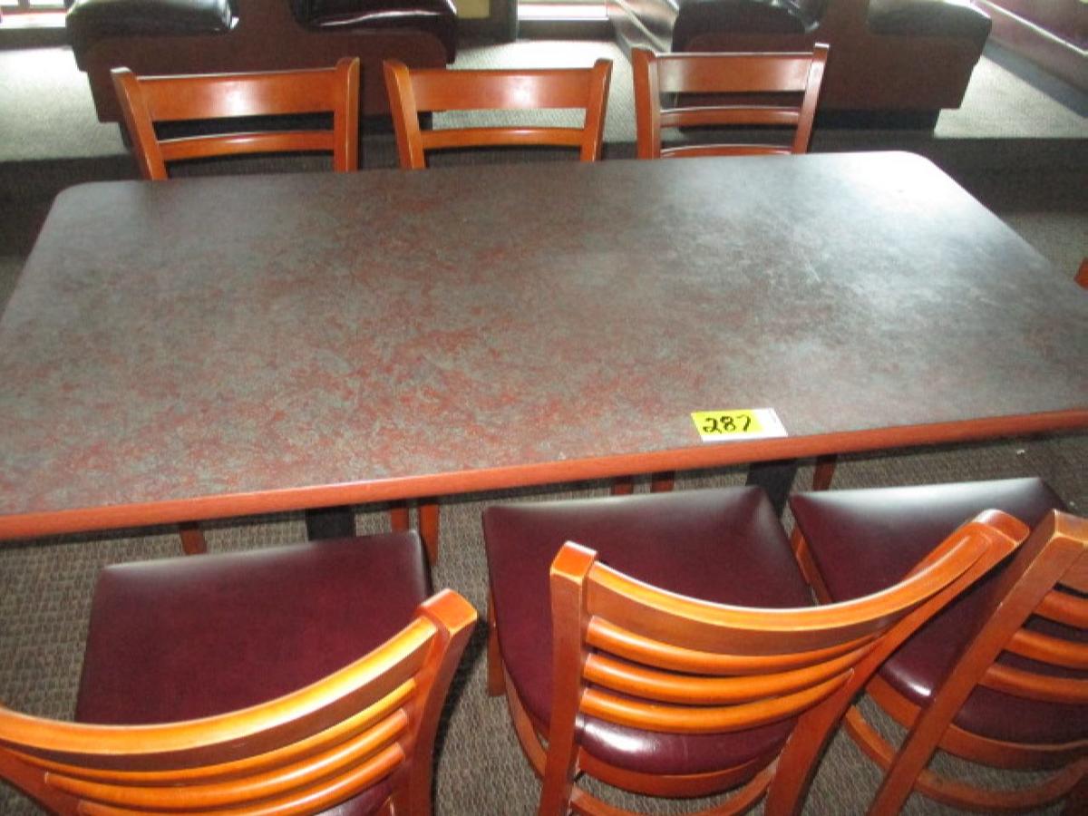 Table with 6 Chairs