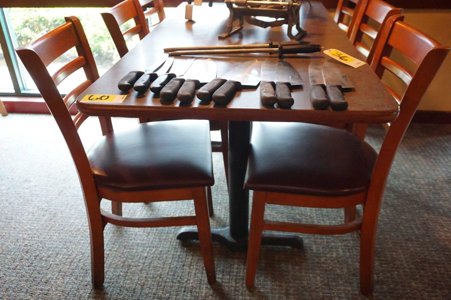 Dining Table with 6 Chairs