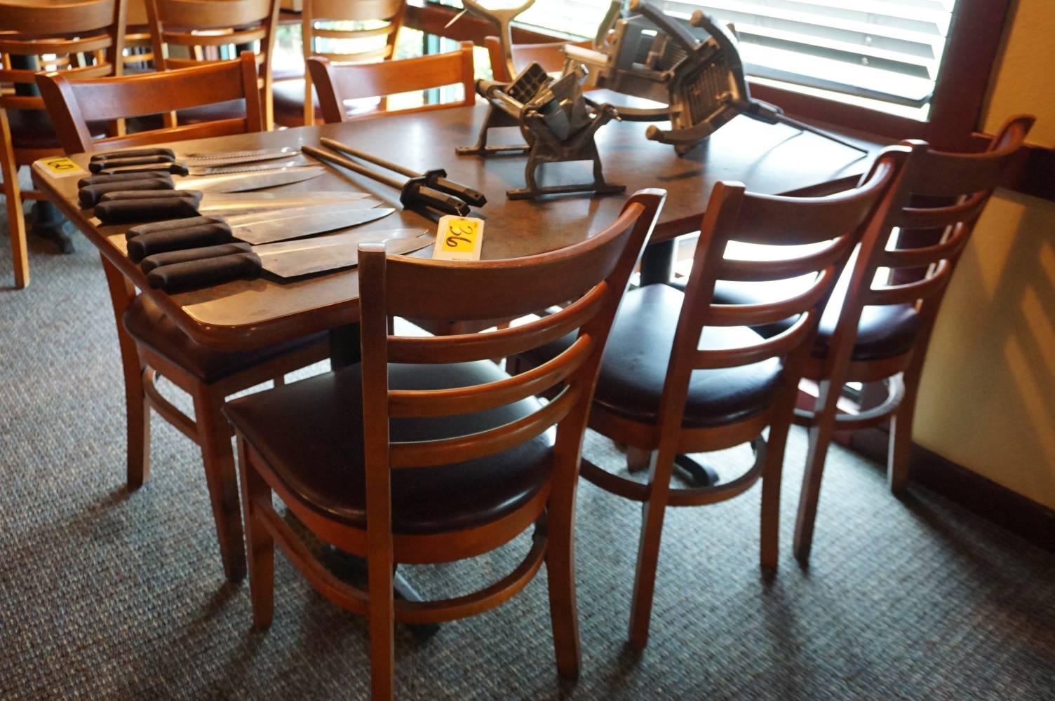 Dining Table with 6 Chairs