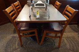 Dining Table with 4 Chairs