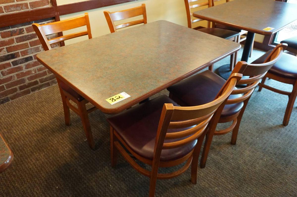 Dining Table with 4 Chairs