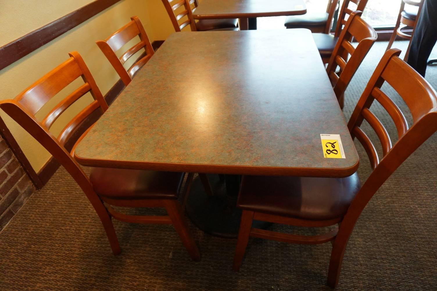 Dining Table with 4 Chairs