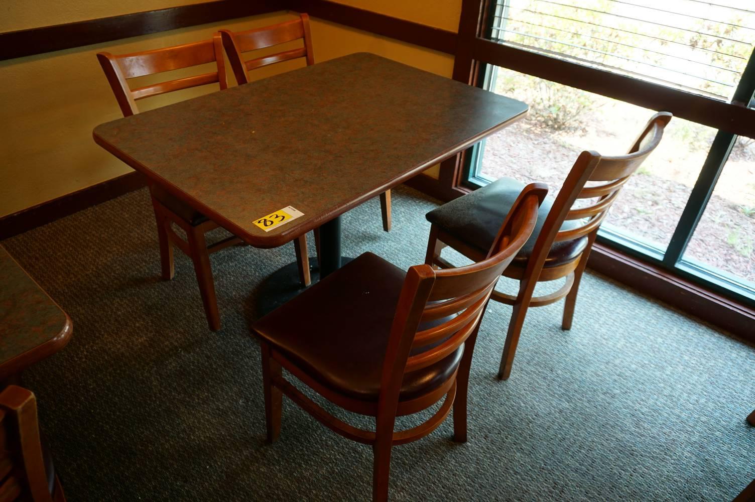 Dining Table with 4 Chairs