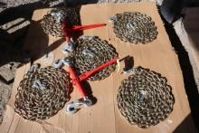 Great Bear Chain w/Hooks and Ratchet Binders (Unused)