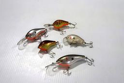 Assorted Bagley Lures (5)