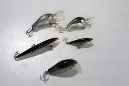 Assorted Bagley Lures (5)