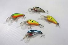 Assorted Bagley Lures (5)