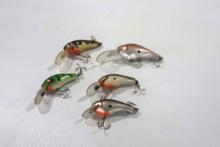 Assorted Bagley Lures (5)