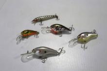 Assorted Bagley Lures (5)