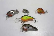 Assorted Bagley Lures (5)