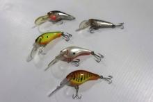 Assorted Bagley Lures (5)