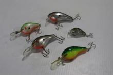 Assorted Bagley Lures (5)
