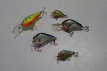 Assorted Bagley Lures (5)