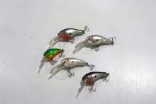 Assorted Bagley Lures (5)