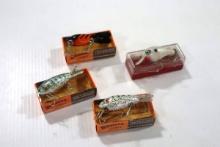 Assorted Bomber & Cordell Lures (4)