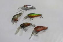 Assorted Bagley Lures (5)