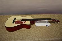 Acoustic Guitar signed by Association